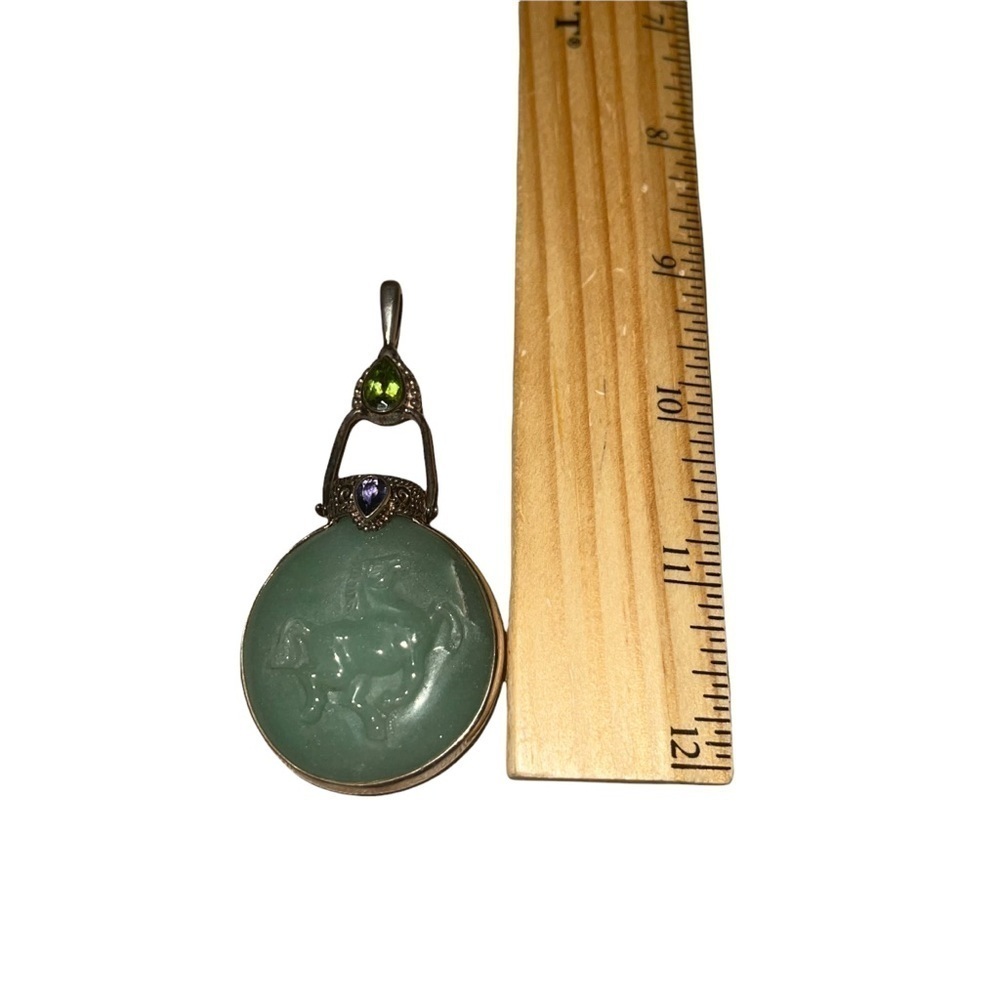 Solid Stone Necklace - image 5